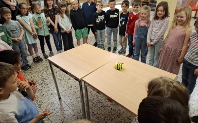 Besuch der Bücherei