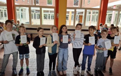 Siegerehrung Bundesjugendspiele