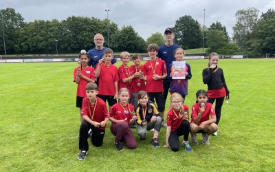 Bronze-Pokal bei den NRW-Youngstars (Leichtathletik)