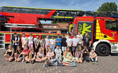 Besuch bei der Freiweilligen Feuerwehr Geldern